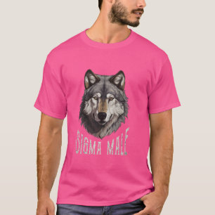 T-shirt Loup solitaire Introduire Hommes Individualiste Si