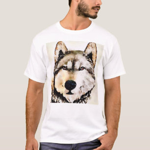 T-shirt Loup sylvatique
