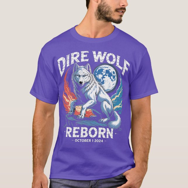 T-shirt Loup Terrible Réincarné-Photoroom (Devant)