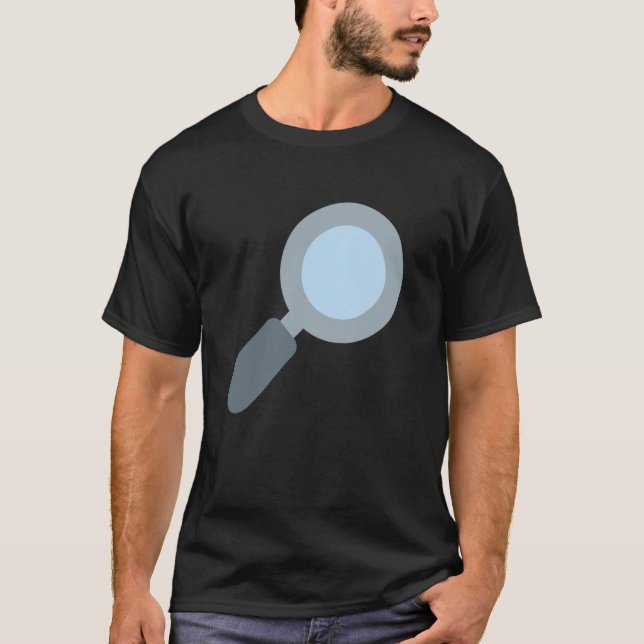 T-shirt Loupe inclinée à droite (Devant)