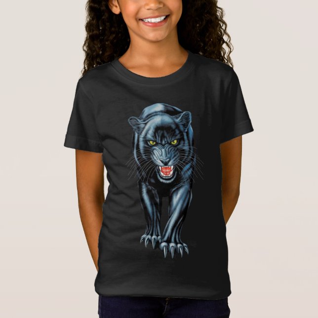 T-Shirt Loups en conception graphique 3D (Devant)