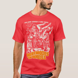 T-shirt Loups-garous sur roues