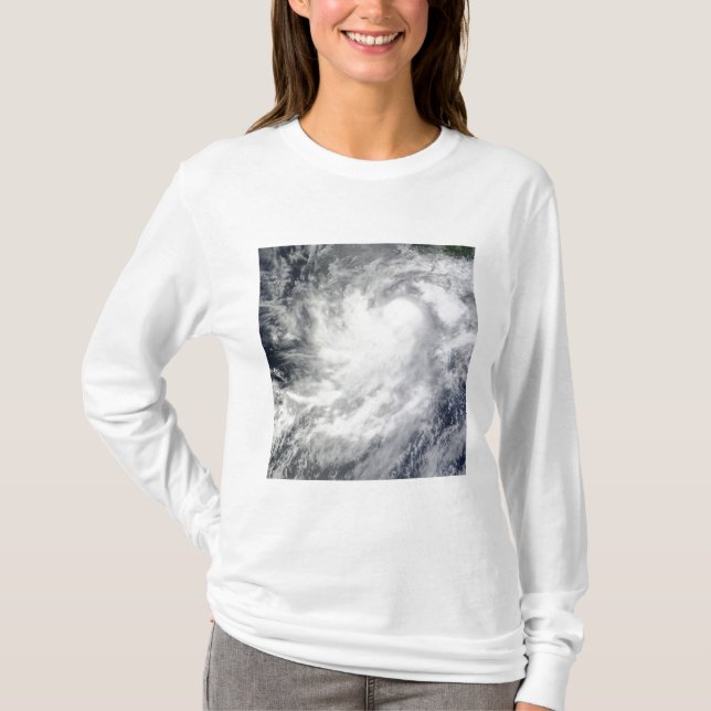 T-shirt L'ouragan Frank au Mexique (Devant)
