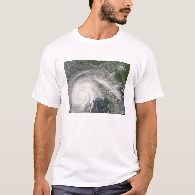 T-shirt L'ouragan Gustav sur la Louisiane (Devant)