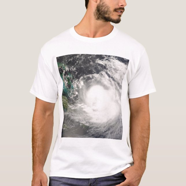 T-shirt L'ouragan Hanna au-dessus des Bahamas (Devant)