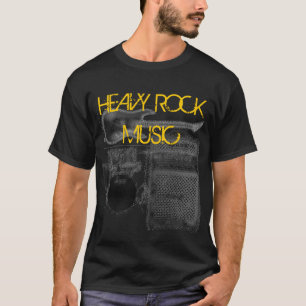 T-shirt lourd de musique rock