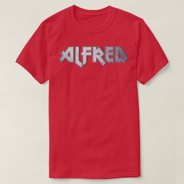 T-shirt Lourd métal Alfred (Design devant)