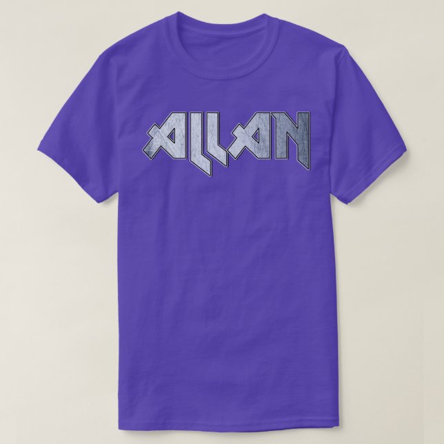 T-shirt Lourd métal Allan (Design devant)
