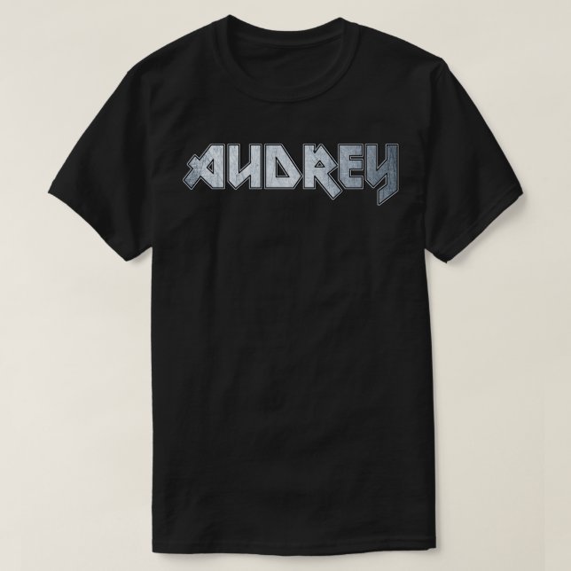 T-shirt Lourd métal Audrey (Design devant)