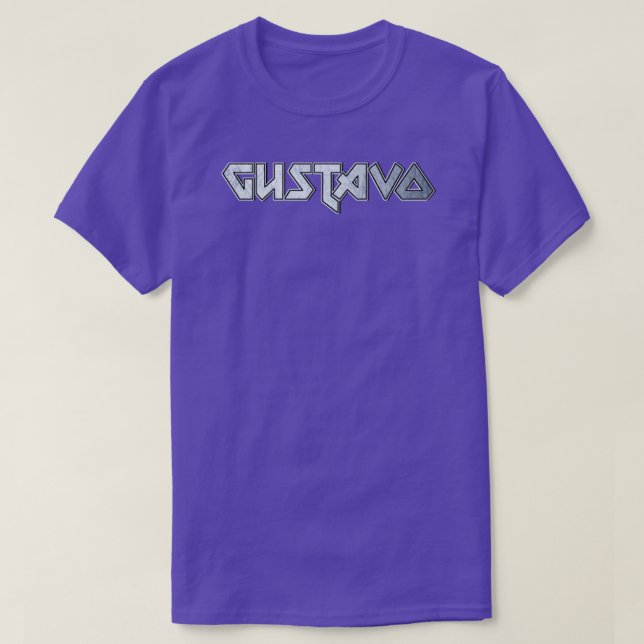 T-shirt Lourd métal Gustavo (Design devant)