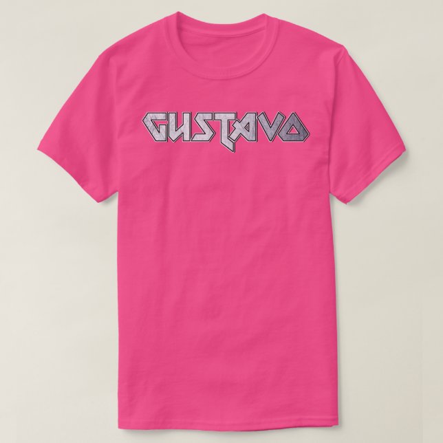 T-shirt Lourd métal Gustavo (Design devant)