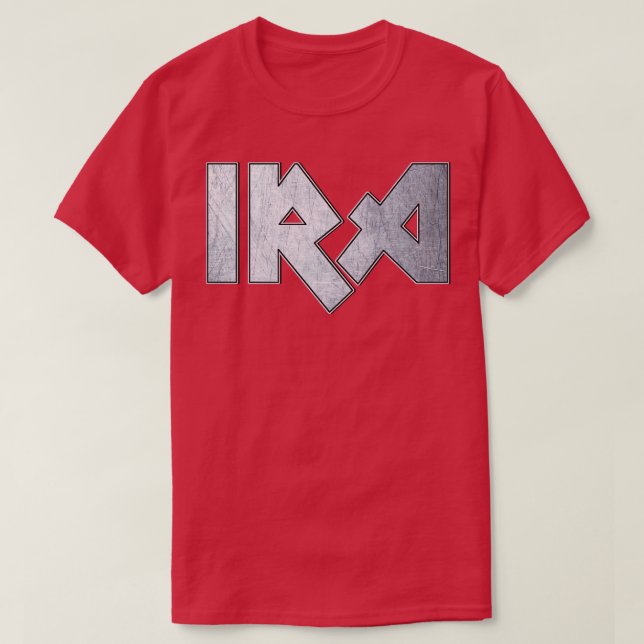 T-shirt Lourd métal Ira (Design devant)