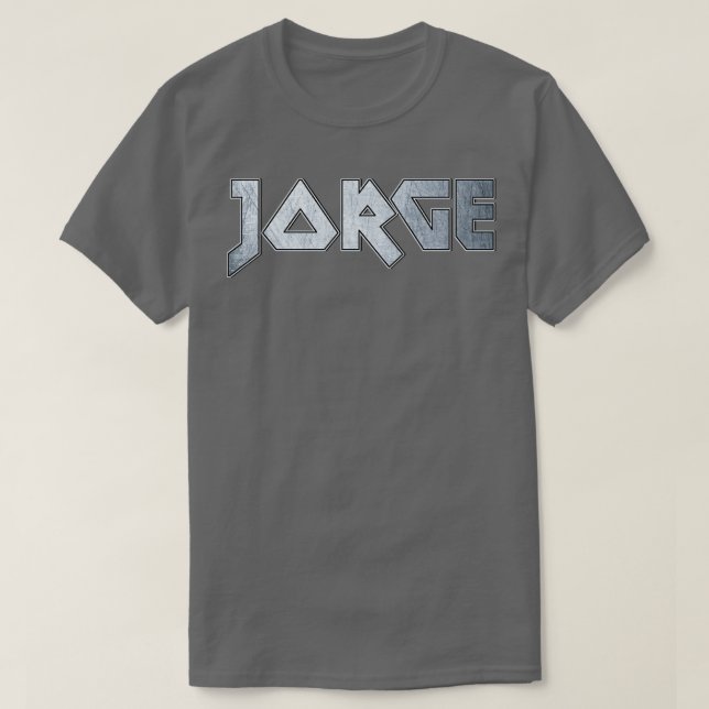 T-shirt Lourd métal Jorge (Design devant)