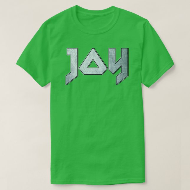 T-shirt Lourd métal Joy (Design devant)