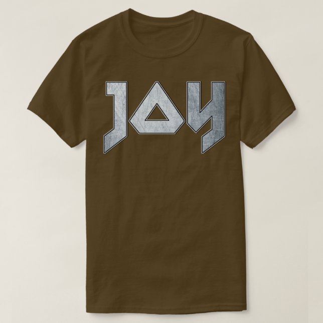 T-shirt Lourd métal Joy (Design devant)