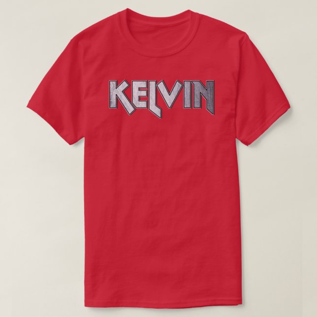 T-shirt Lourd métal Kelvin (Design devant)