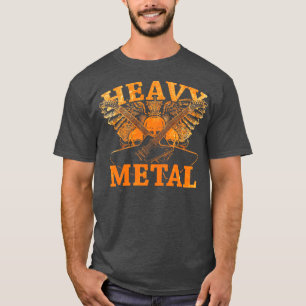 T-shirt Lourd Metal Music9