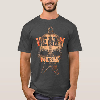 T-shirt Lourd Metal Music 4