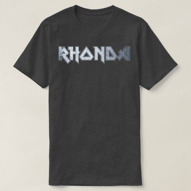 T-shirt Lourd métal Rhonda (Design devant)