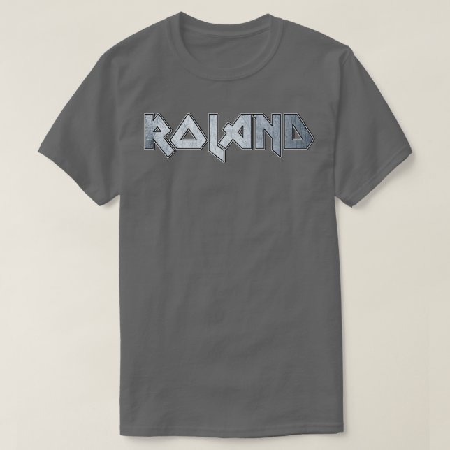 T-shirt Lourd métal Roland (Design devant)