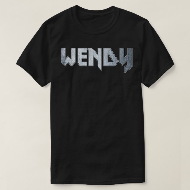 T-shirt Lourd métal Wendy (Design devant)