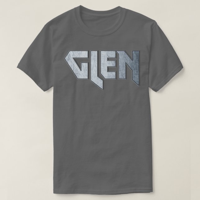 T-shirt Lourd verre métallique (Design devant)