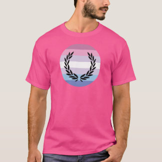 T-shirt lourel bigender