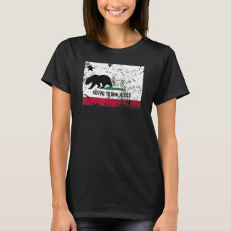 T-shirt L'Ours De Californie Se Déplace Au Nouveau-Mexique