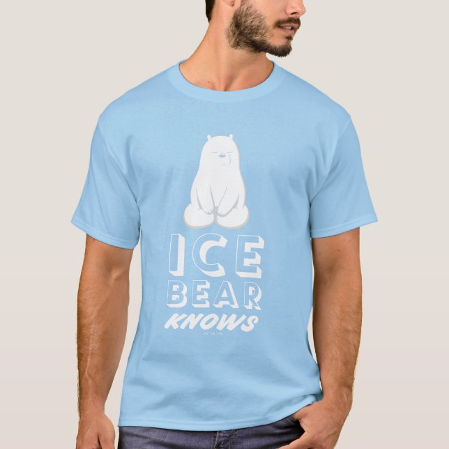 T-shirt L'Ours De Glace Connaît (Devant)