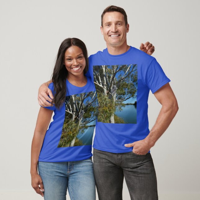 T-shirt L'Ours De Koala Dormait Dans Un Arbre De Gomme, (Unisexe)