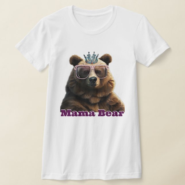 T-shirt L'ours de la reine Mama (Poser)