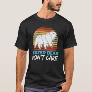 T-shirt L'ours d'eau ne s'en soucie pas Moss Piglet Scienc