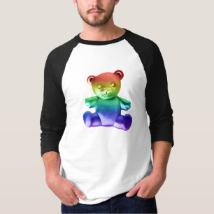 T-shirt L'ours en peluche en métal brossé de SlipperyJoe's