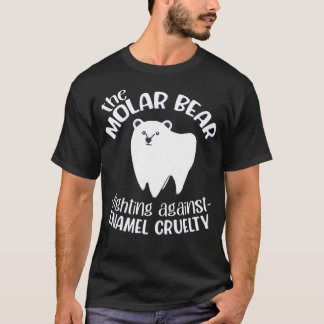 T-shirt L'Ours Molaire 2021, Don Dentiste Drôle