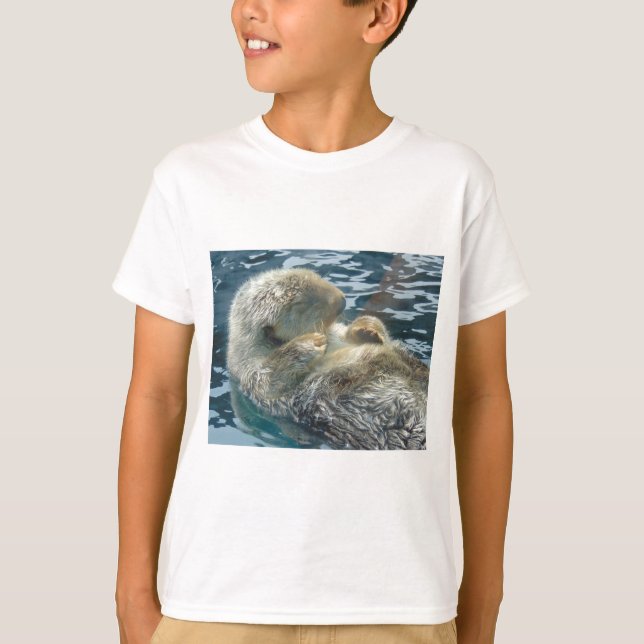 T-shirt Loutre de sommeil (Devant)