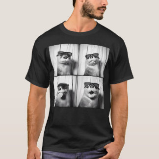 T-shirt Loutre Drôle En Lunettes De Soleil Amour Loutres L