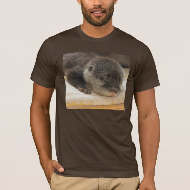 T-shirt Loutre endormie (Devant)