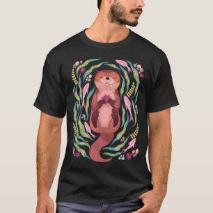 T-shirt Loutre endormie dans la mer
