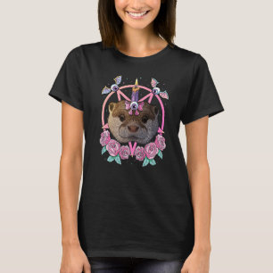 T-shirt Loutre gothique pastel païenne effrayante Menhera