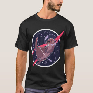 T-shirt Loutre spatiale