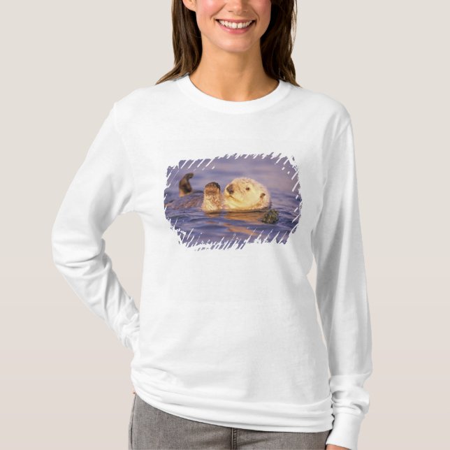 T-shirt Loutres de mer, Enhydra lutris (Devant)