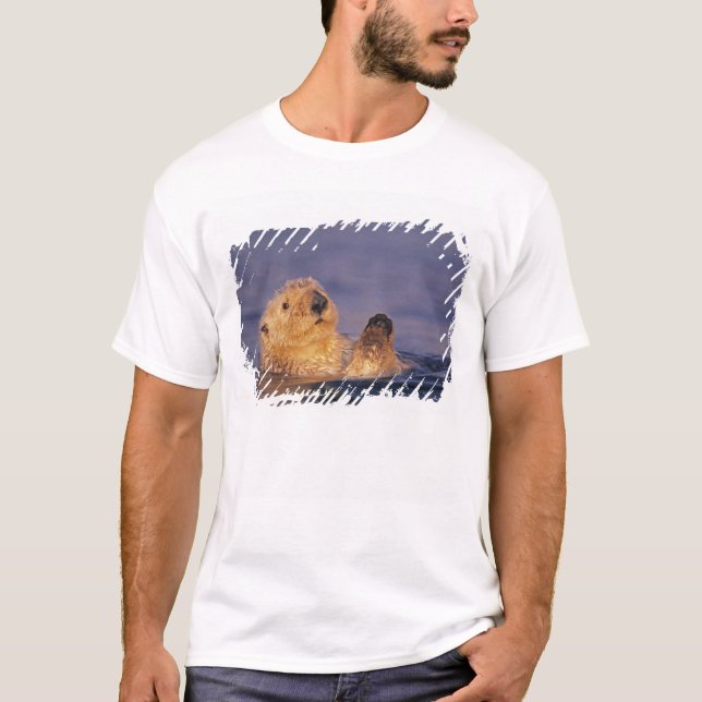 T-shirt Loutres de mer, Enhydra lutris 2 (Devant)