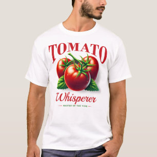 T-shirt Louvain de jardin biologique de tomate Whisperer