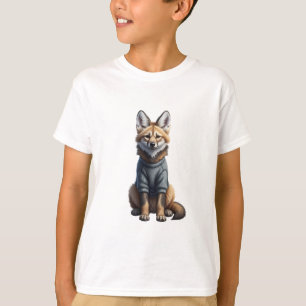 T-shirt Louveteau Loup à Crinière Cozy Enfants