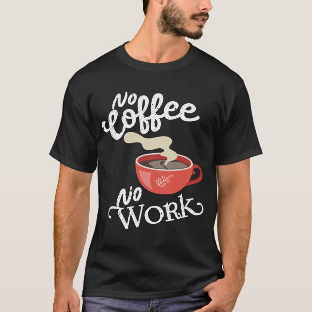 T-shirt Louveur de café (Devant)
