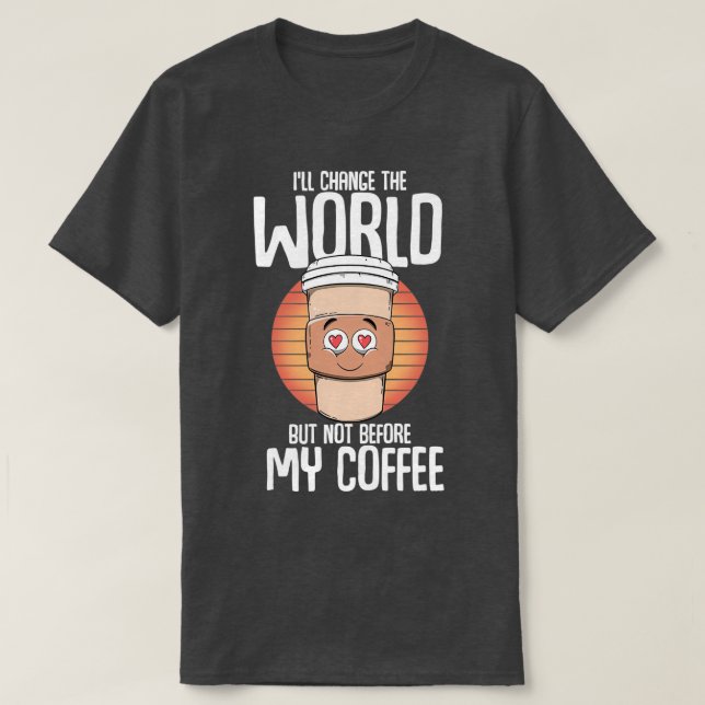 T-shirt Louveur de café 5 (Design devant)