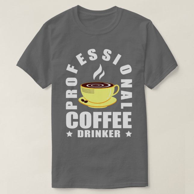 T-shirt Louveur de café professionnel cool (Design devant)