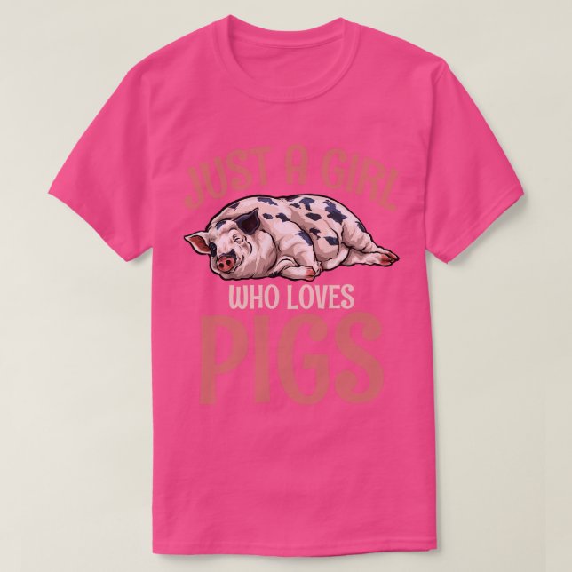 T-shirt Louveur de cochon (Design devant)