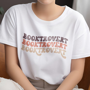 T-shirt Louveur de livres de rétroverti couleur Muet