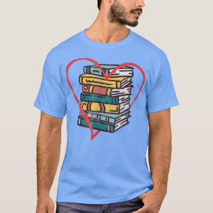 T-shirt Louveur de livres Lecture Bibliothécaire Lecteur d